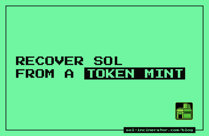 How to Recover Excess SOL From a Solana Token Mint